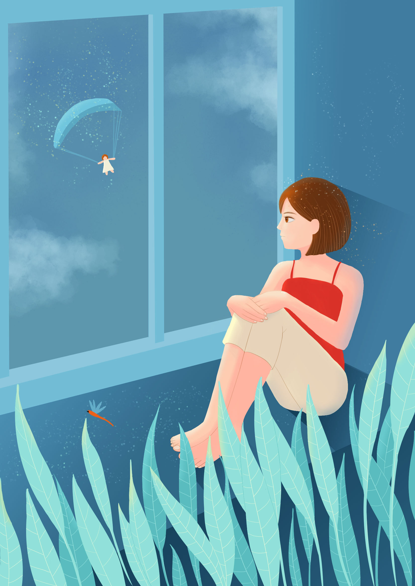 都来看看学完小光老师的手绘课能画出什么呢