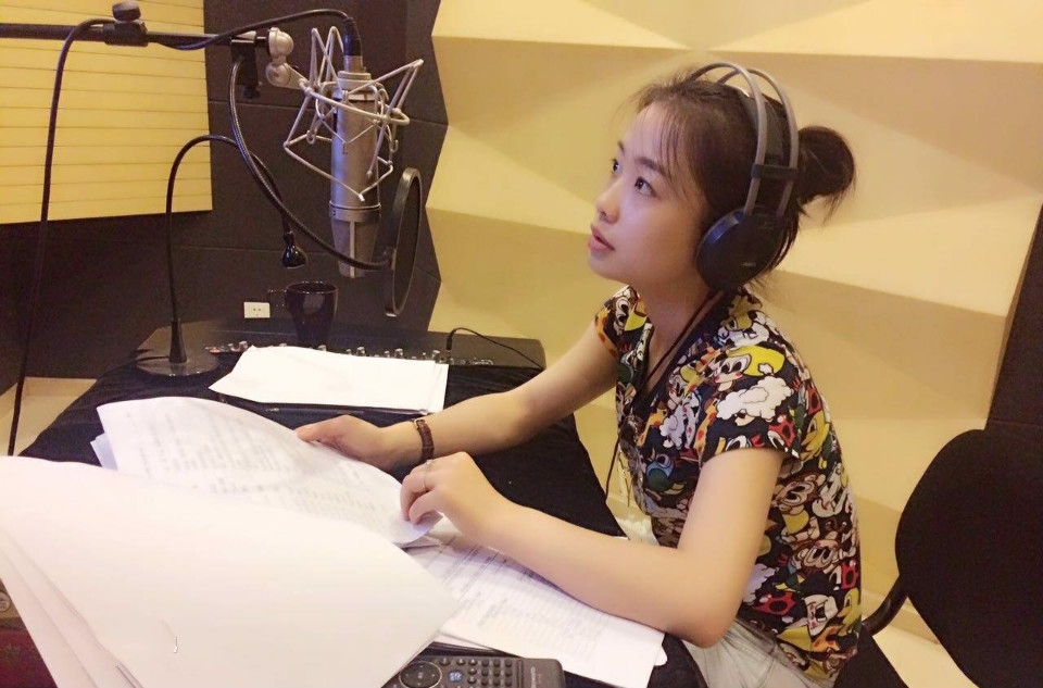 她是清纯配音演员,曾为张柏芝秦岚张钧甯配音,网友:中国好声音