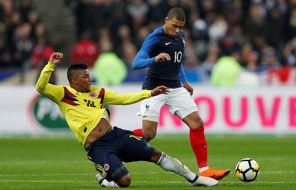 法国2-3哥伦比亚: 主教练 我很不开心!