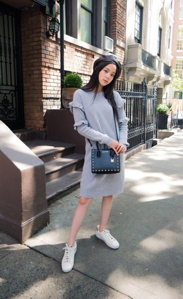 欧阳娣娣长大了新造型太性感完全不输给姐姐们