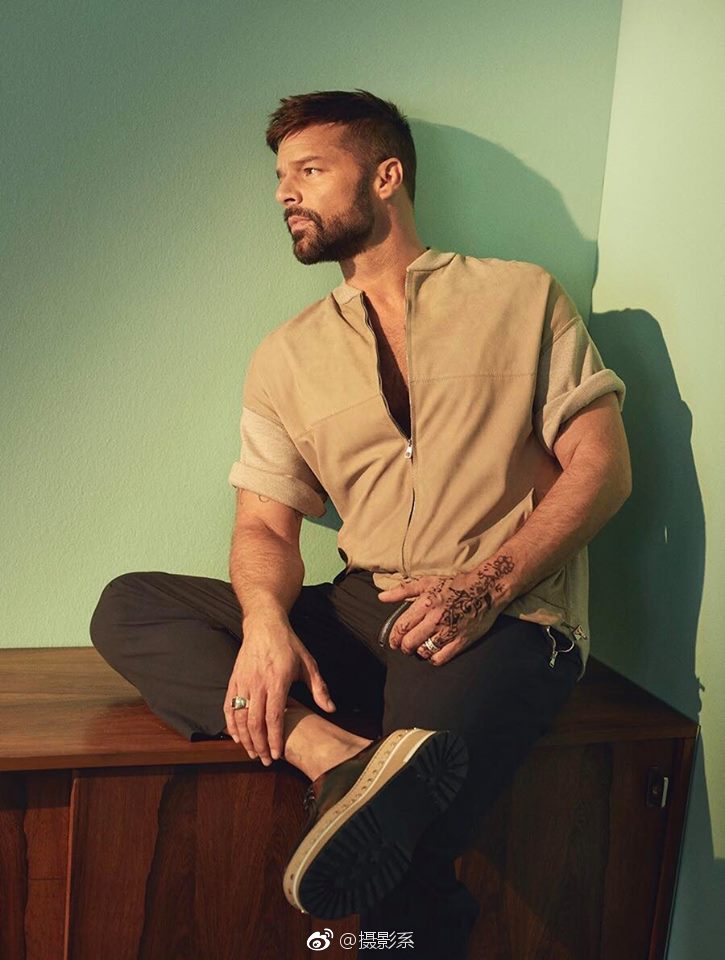 ricky martin,来一波性感炸弹