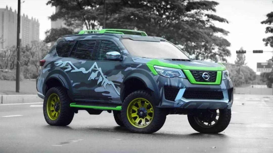 全副迷彩 大脚,日产途达外形改装