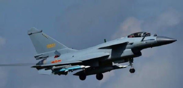 新一批歼10C战斗机列装 空军歼10数量已突破
