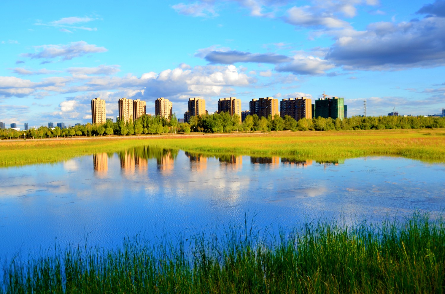 画一样的通辽市辽河公园,原创摄影|辽河公园|摄影画|通辽市_新浪新闻