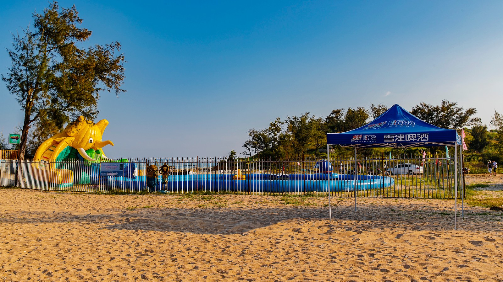 看了这照片就知道为什么叫"金沙滩"了