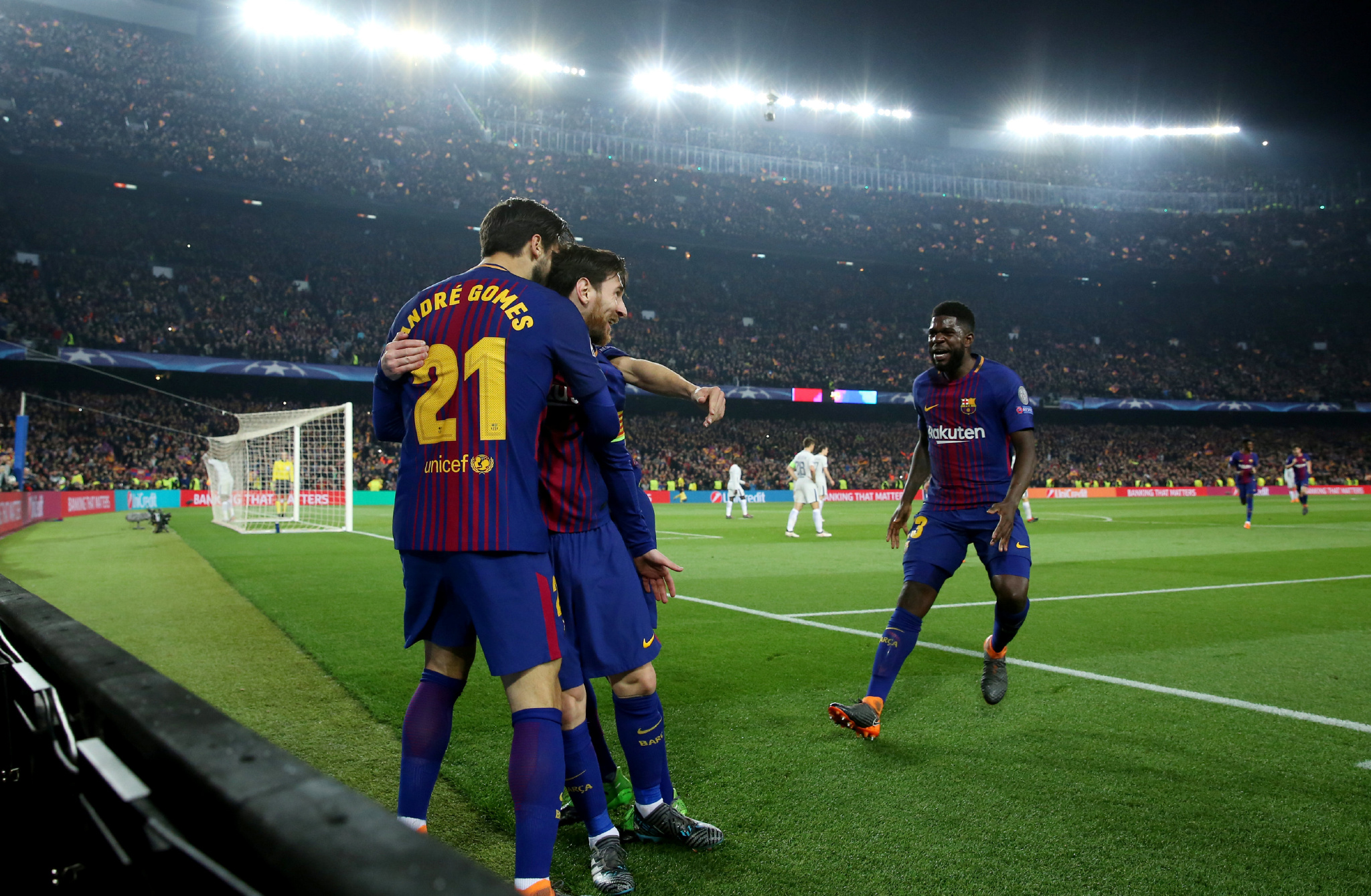 昨夜巴塞罗那九宫格.2018年3月14日,欧冠1/8决赛第二回合