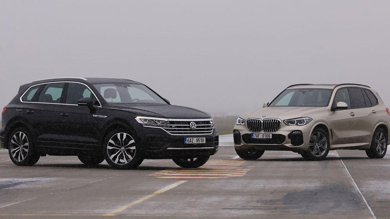 2019款宝马x5 40i xdrive vs 大众途锐