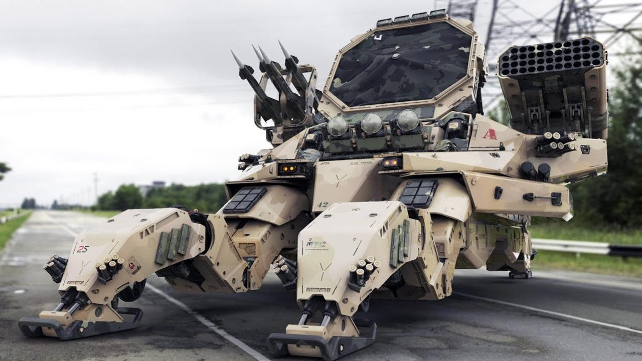 世界上最强大的10个军用机器人盘点