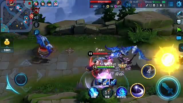 王者荣耀:国服最强露娜,戏耍对面牛魔,操作不比