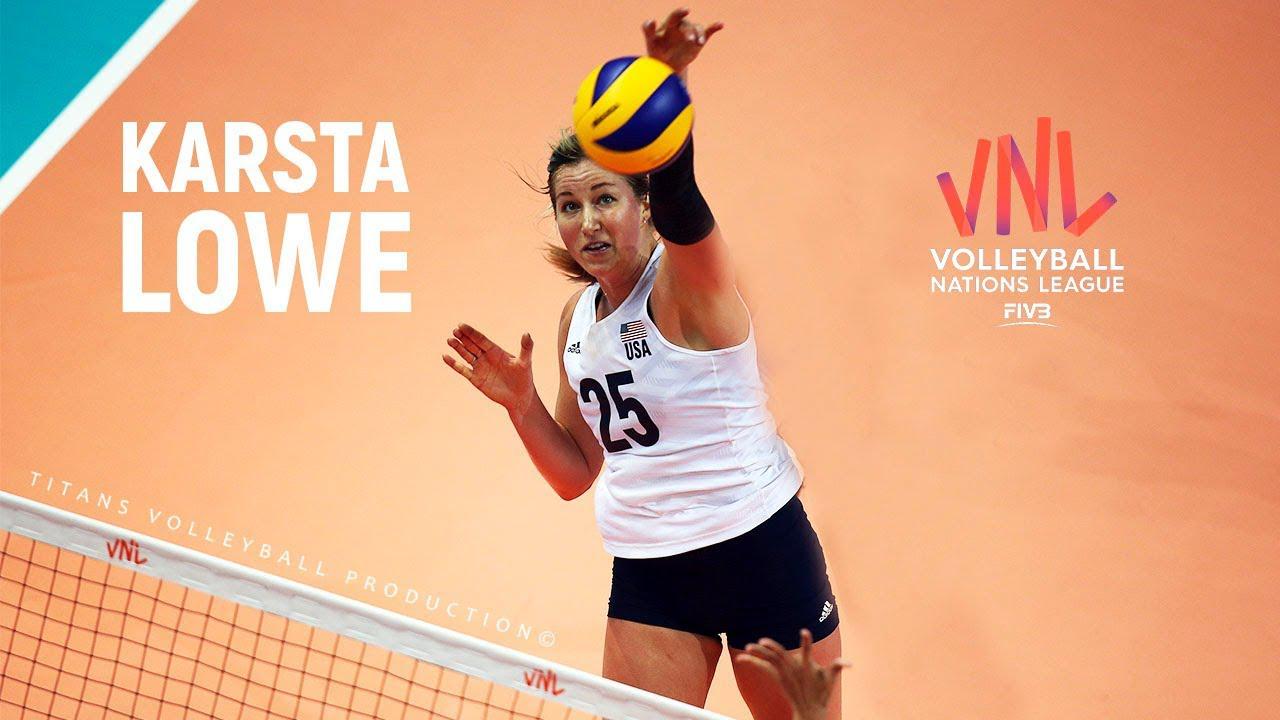 洛维!些许落寞的美利坚大表姐,2019世界女排联赛风采录!