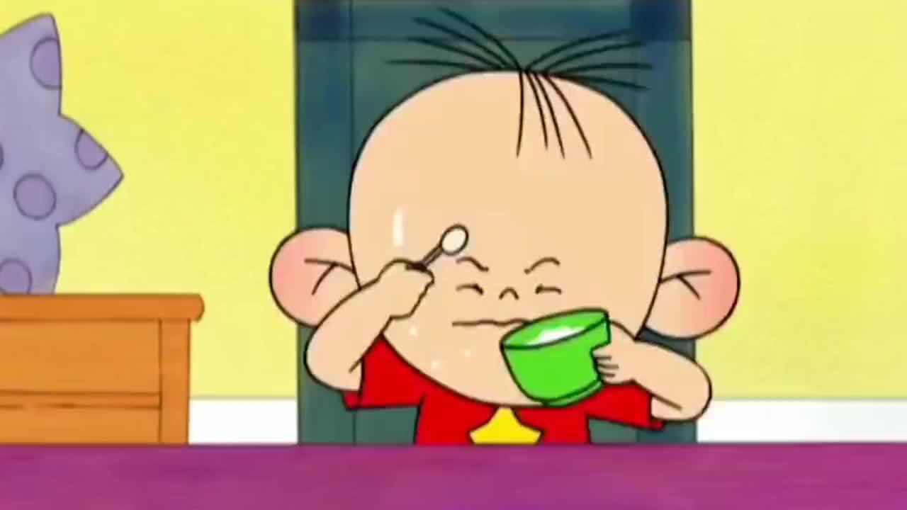 大耳朵图图胡图图吃饭的时候不能看电视哦