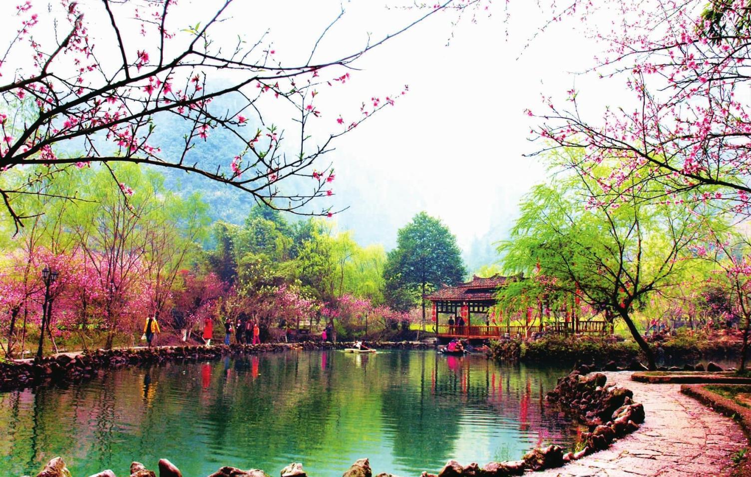 桃源县位于湖南省西北部,历来被誉为"世外仙境".