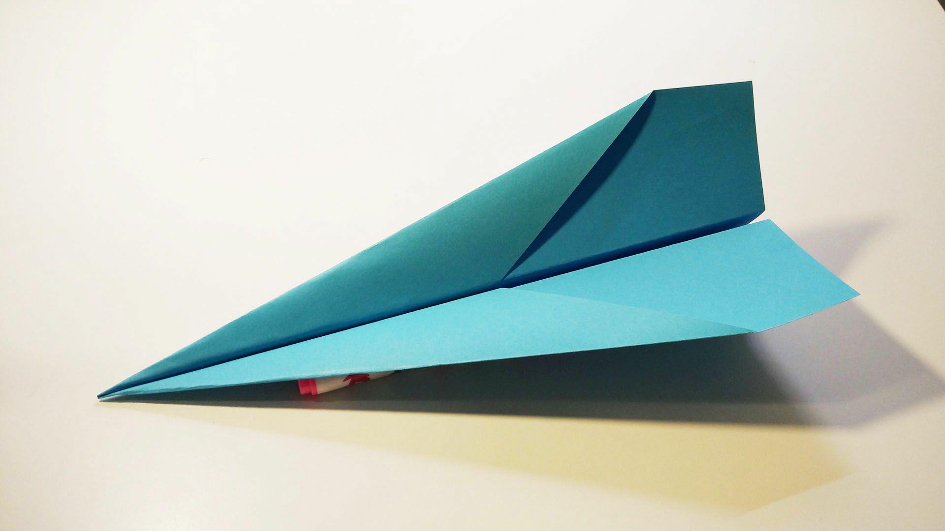 折纸飞机视频教程,如何折尖头飞机,折纸飞机大