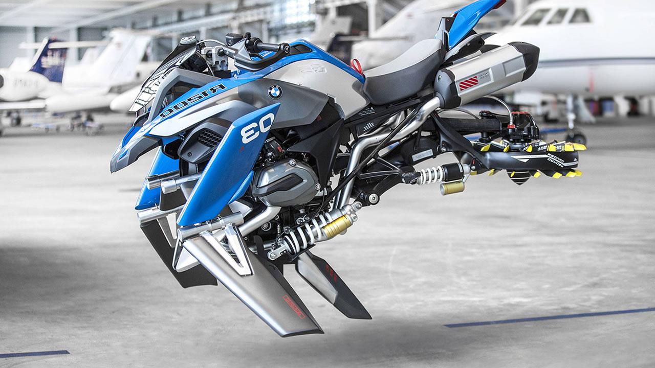 3个黑科技宝马摩托车有的能无人驾驶还有能悬浮在半空