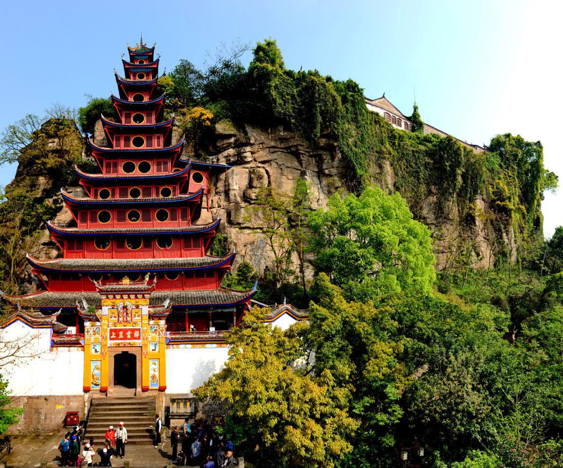 重庆忠县石宝寨, 这个长江"小蓬莱"被誉为世界八大奇异建筑之一