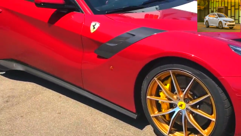 帕拉尼的定制版2016款法拉利f12 tdf