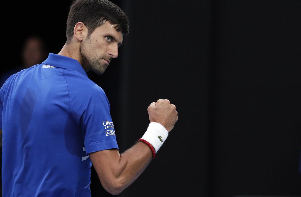 澳网-德约三盘胜纳达尔 超费德勒创纪录7度夺冠