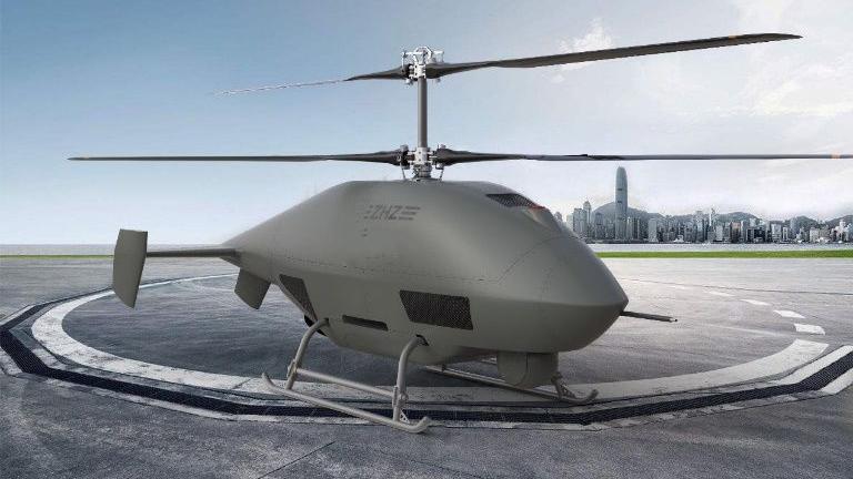 国产先进共轴无人直升机惊艳亮相外形小巧呆萌实则内藏乾坤