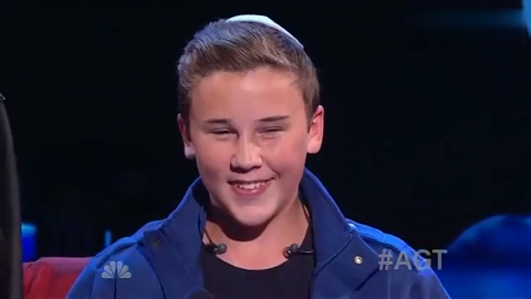 达人秀小男孩独特嗓音震撼评委网友这就是天籁之音吧