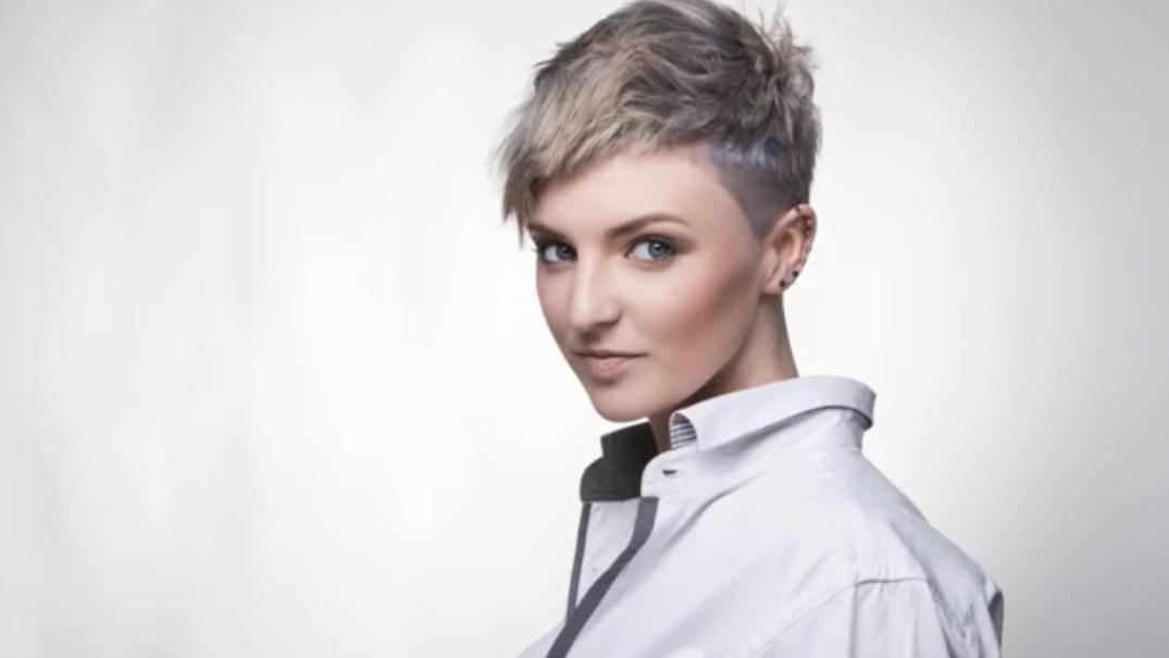 pixie创意短发修剪技巧