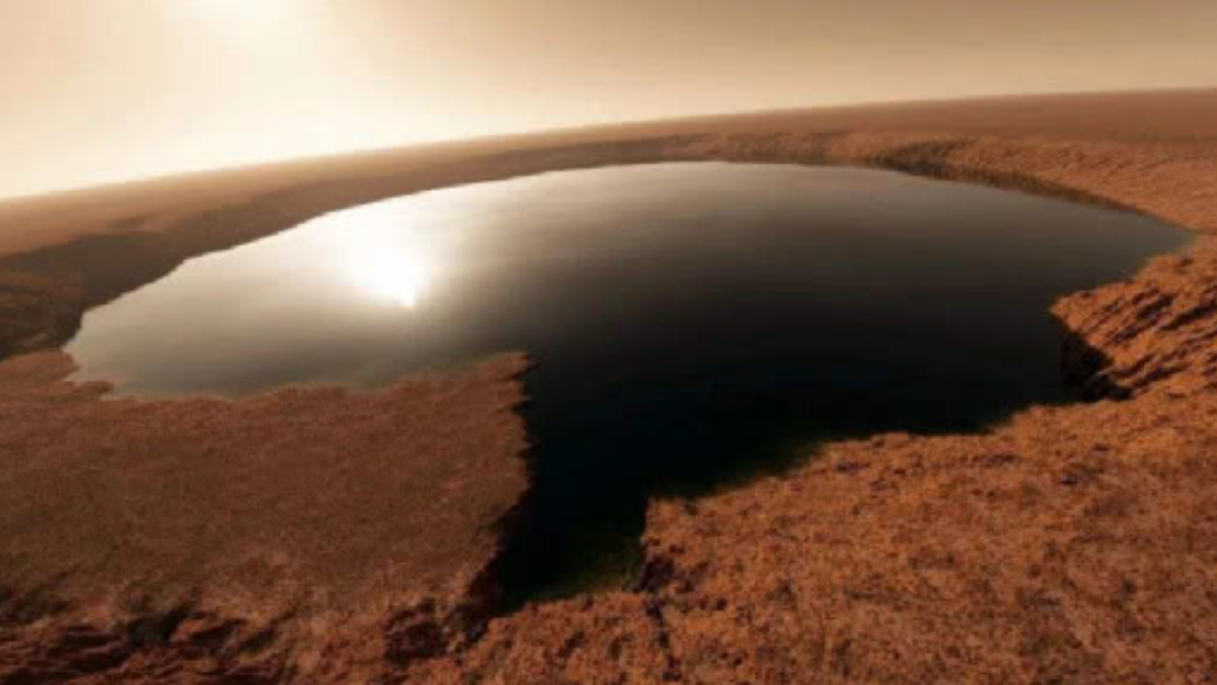 火星再现液态水痕迹,科学家在上面发现了巨大的河谷