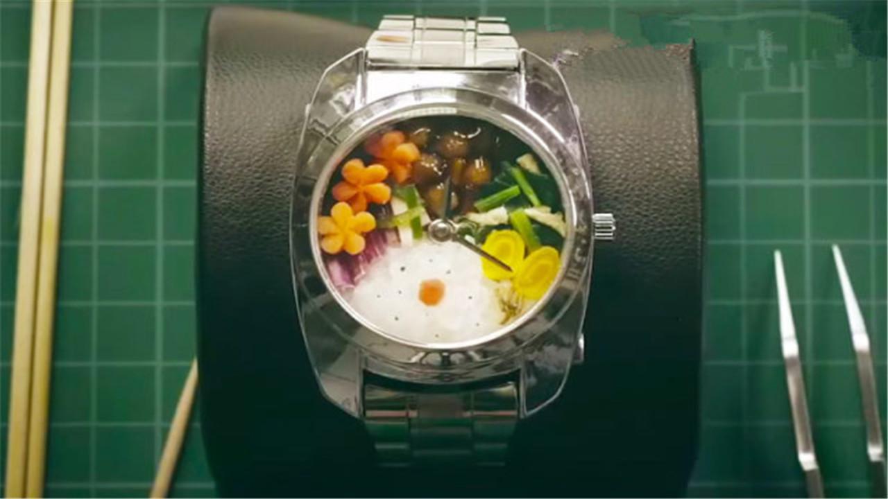 日本发明便当手表堪称吃货的做高境界走到哪吃到哪