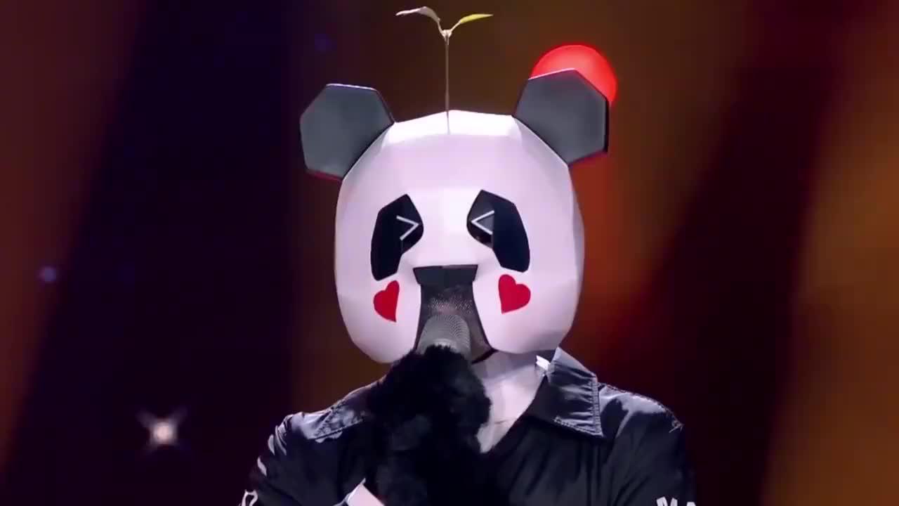 蒙面唱将:狮子头带来《让每个人都心碎》,一开口就让人猜到是谁
