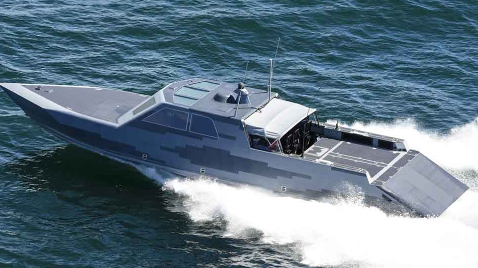 四面相控阵加垂发!国产"迷你神盾"无人艇下水