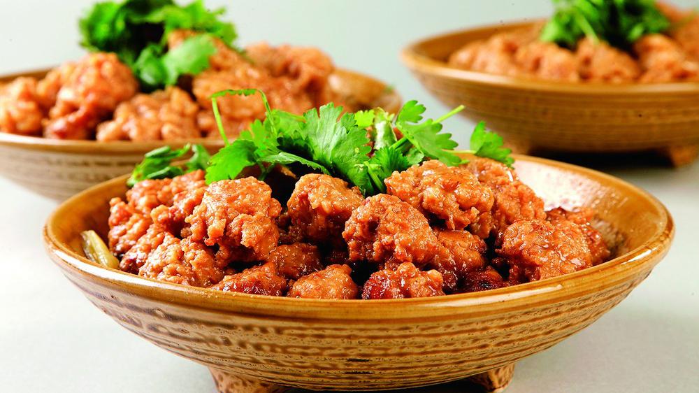 绝对美味创新菜-金凤还巢