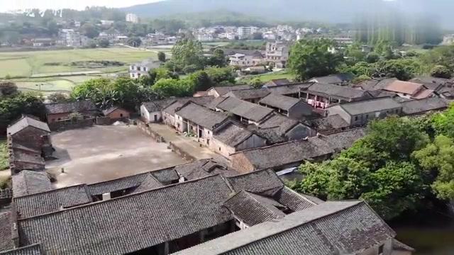 航拍广西武宣将军第,名人辈出的古代豪宅风水地理位置极好