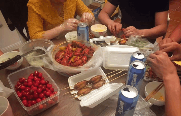 朋友圈的同学晒端午节大餐, 看看朋友们端午节都在吃啥