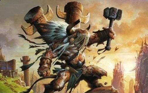 他的父亲凯恩·血蹄在与加尔鲁什·地狱咆哮的决斗中被玛加萨·恐怖