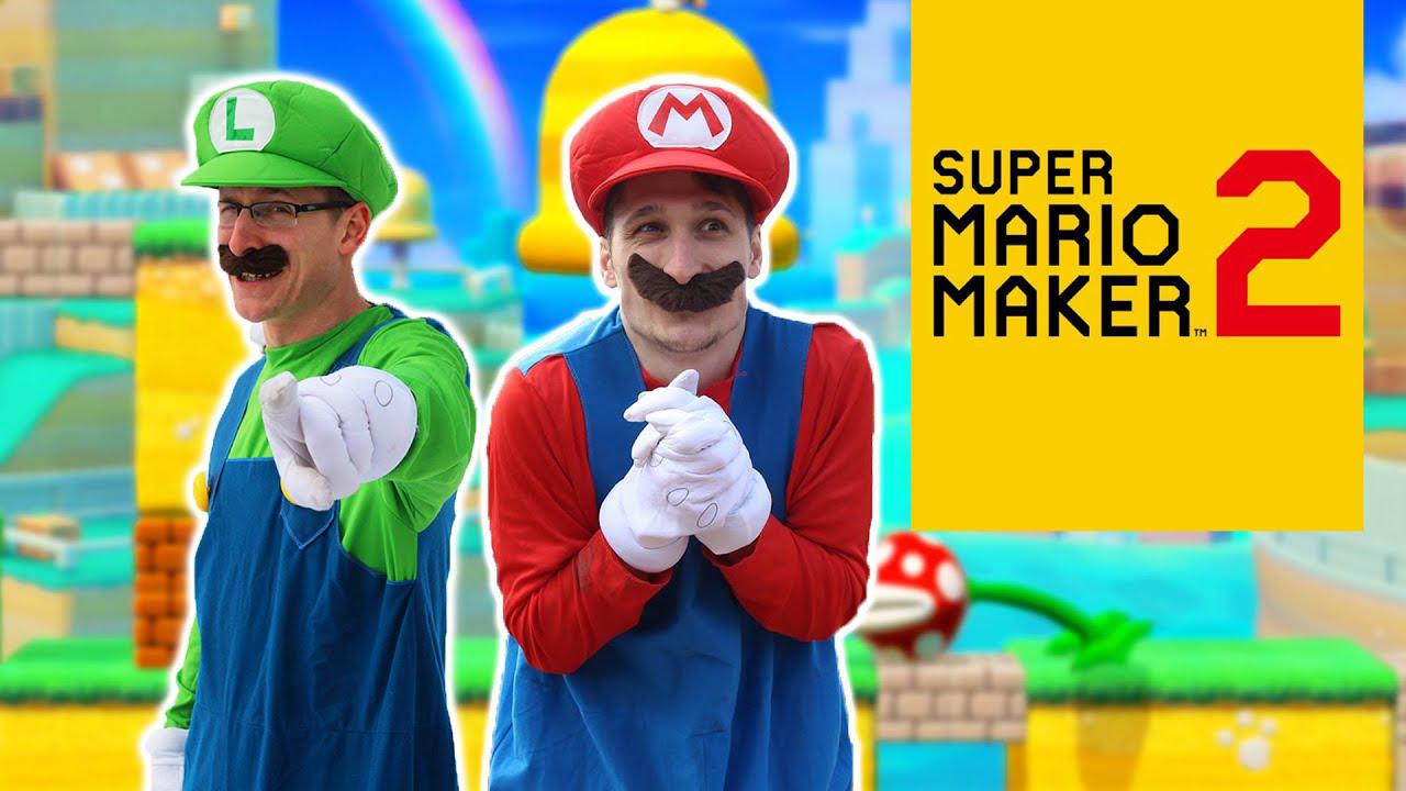 马里奥真人版完美还原游戏场景