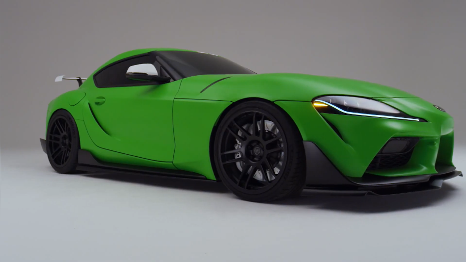 2020款 丰田 supra gr supra 芥末绿