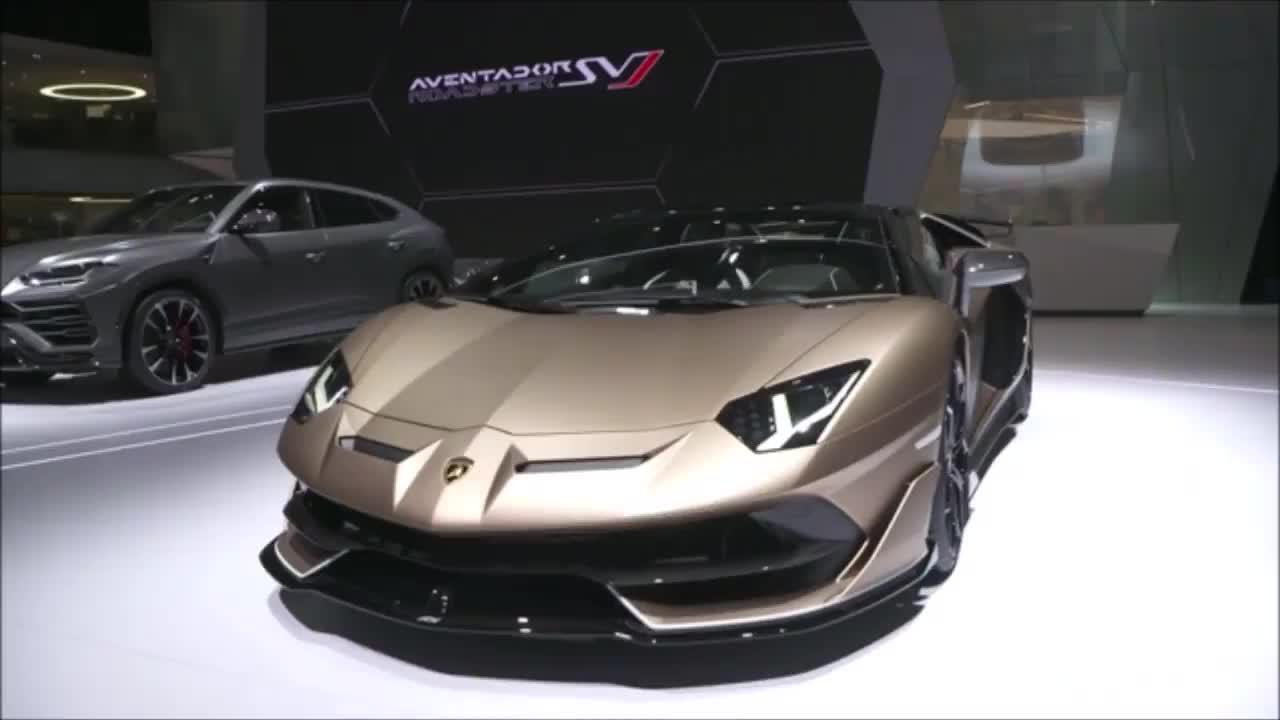 2016款 兰博基尼 aventador lp750-4 sv 敞篷版