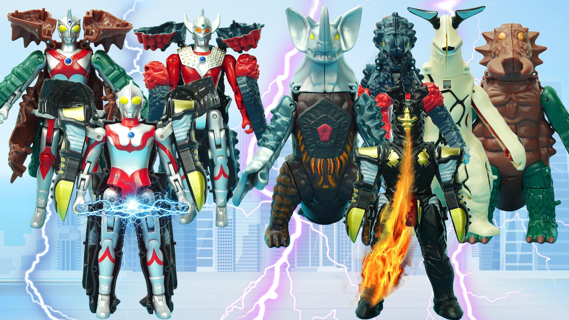 杰顿带领怪兽军团侵略地球 被超人打得落荒而逃