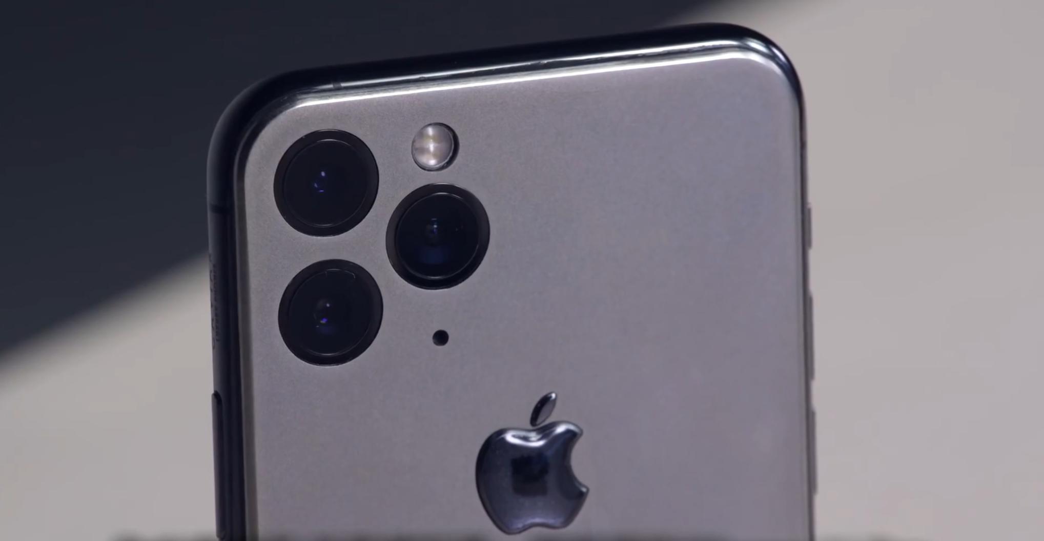 iphone11正面三个孔图片