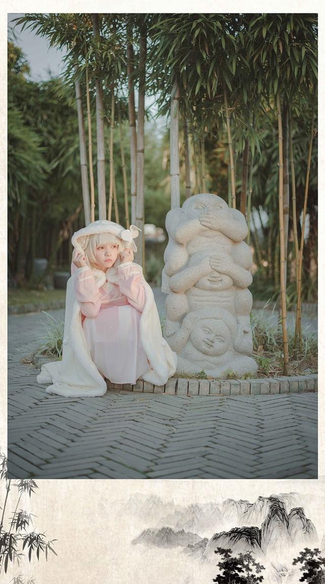 双倍可爱食之契约酒酿圆子cos今天是吃圆子还是圆子呢