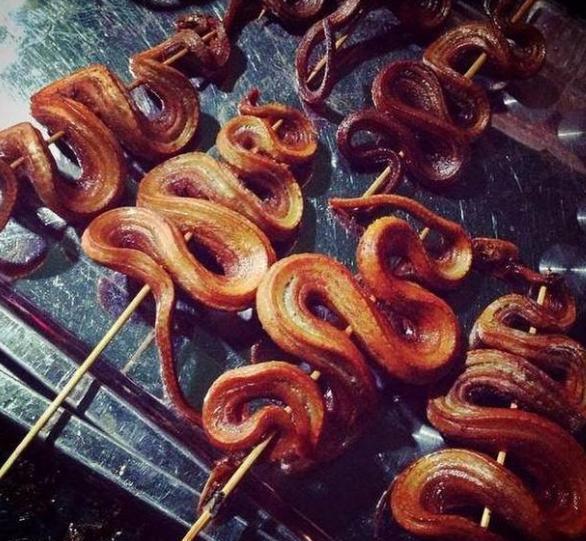 烧烤界的"黑暗料理",东北街头的烤昆虫,南方人:白送都不要!