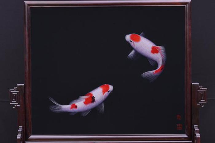 名绣名家名作汇聚中国美术馆 暑假带孩子一起感受非遗瑰丽风采|刺绣|乱针绣|发绣_新浪新闻