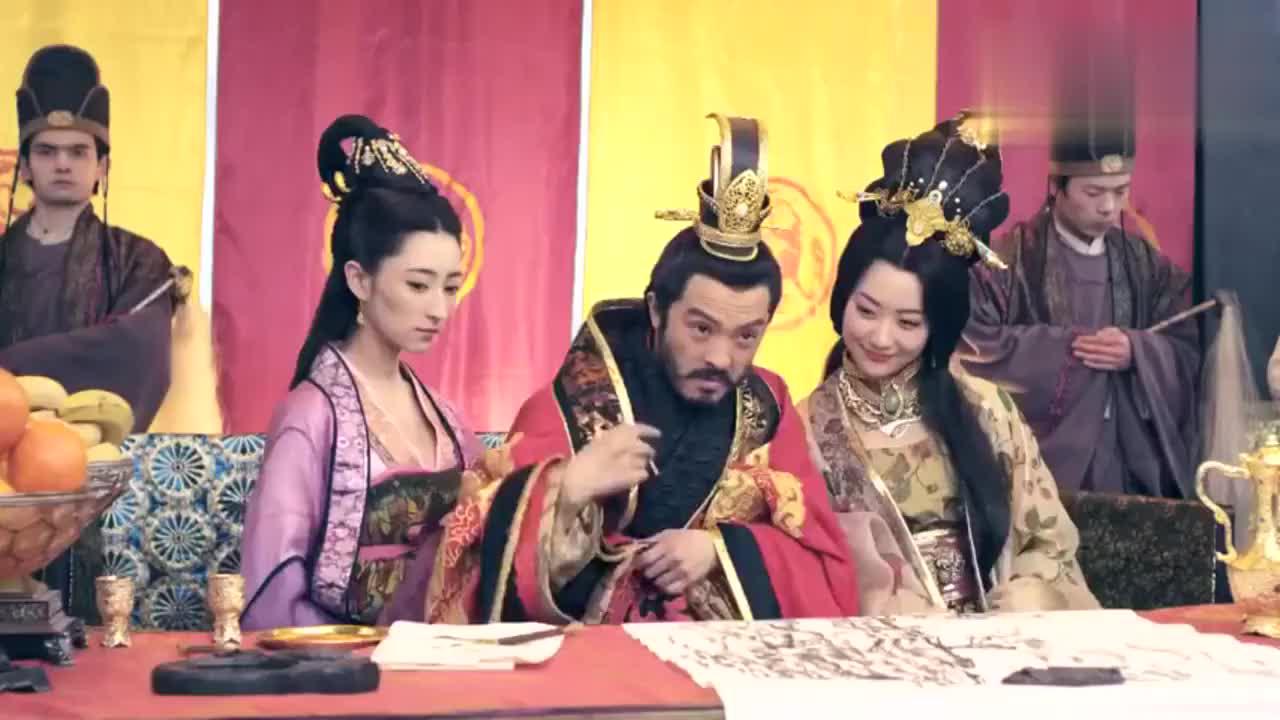 杨广看上姑娘,上来就让姑娘和萧美娘一起侍寝,想的还怪好的!