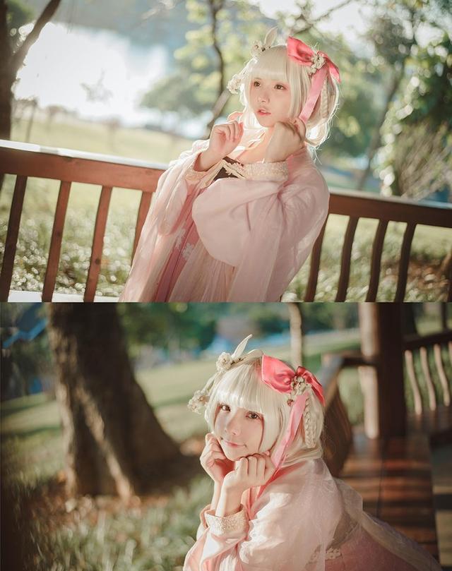 双倍可爱食之契约酒酿圆子cos今天是吃圆子还是圆子呢