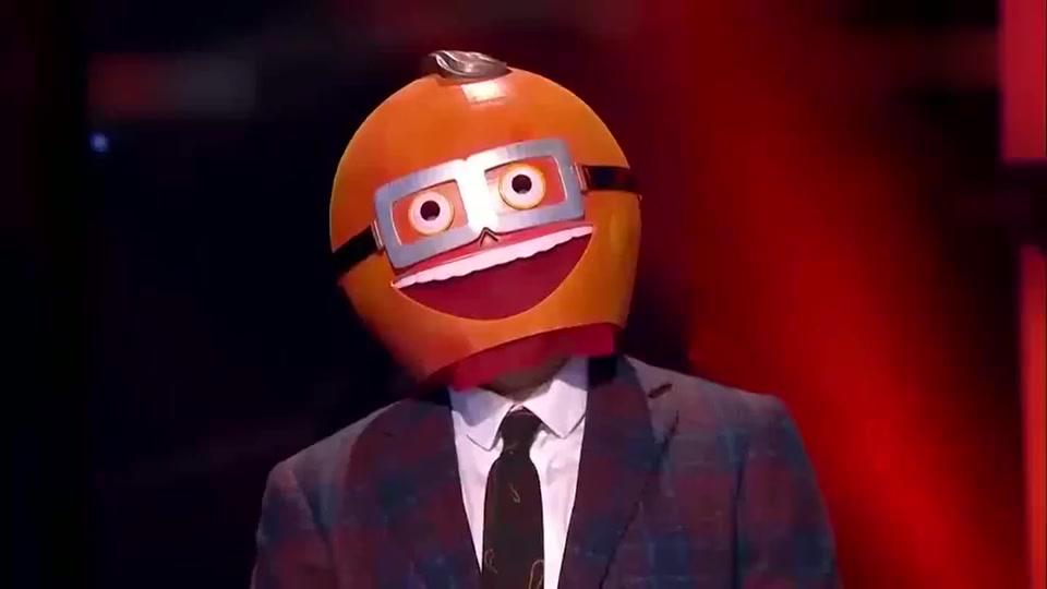 蒙面歌王:摘星怪造型奇特,面具全都挡上了