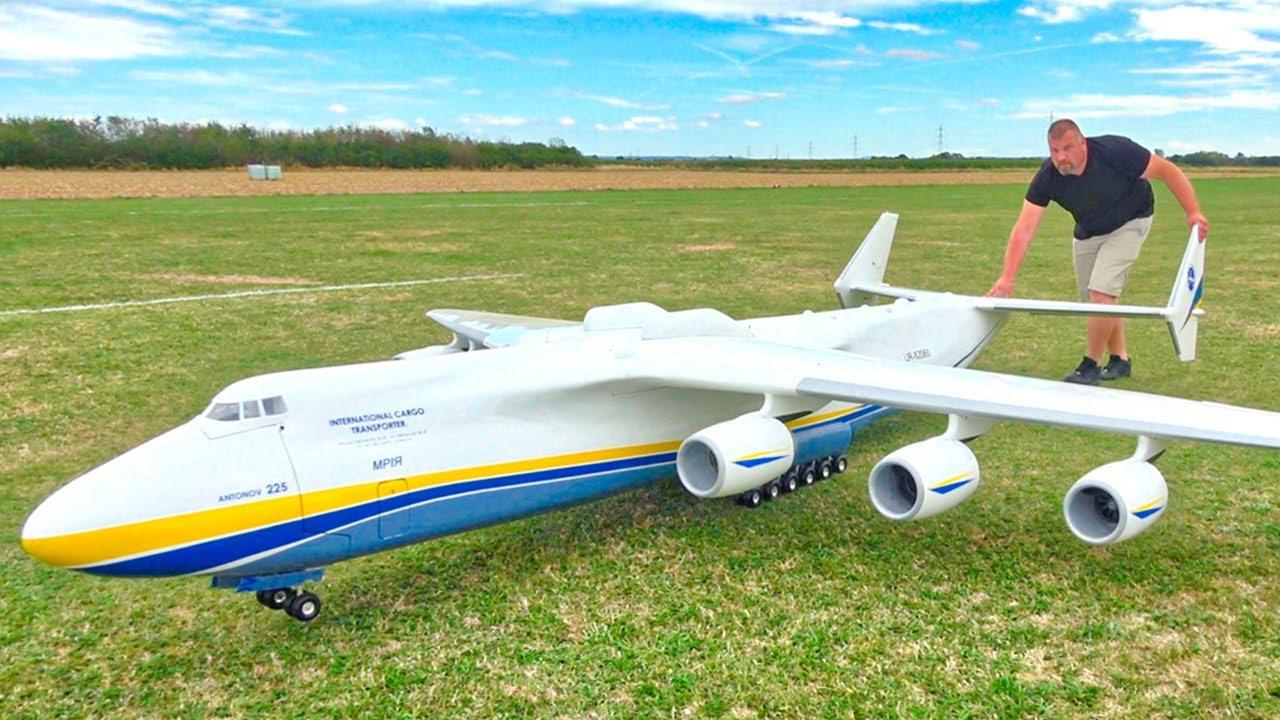 究竟有多大重达190斤的安225运输机模型