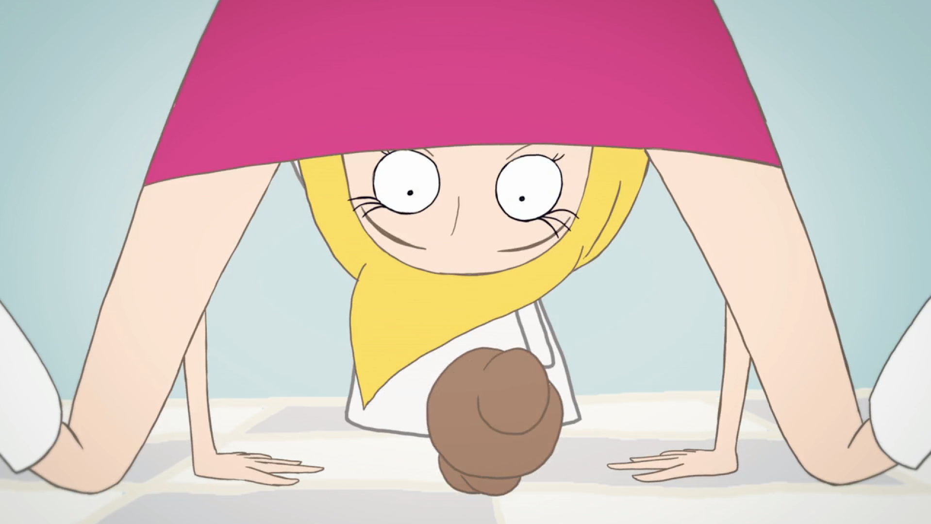 美女拉的便便活了过来!不光追着她跑,居然还钻进了她的身体