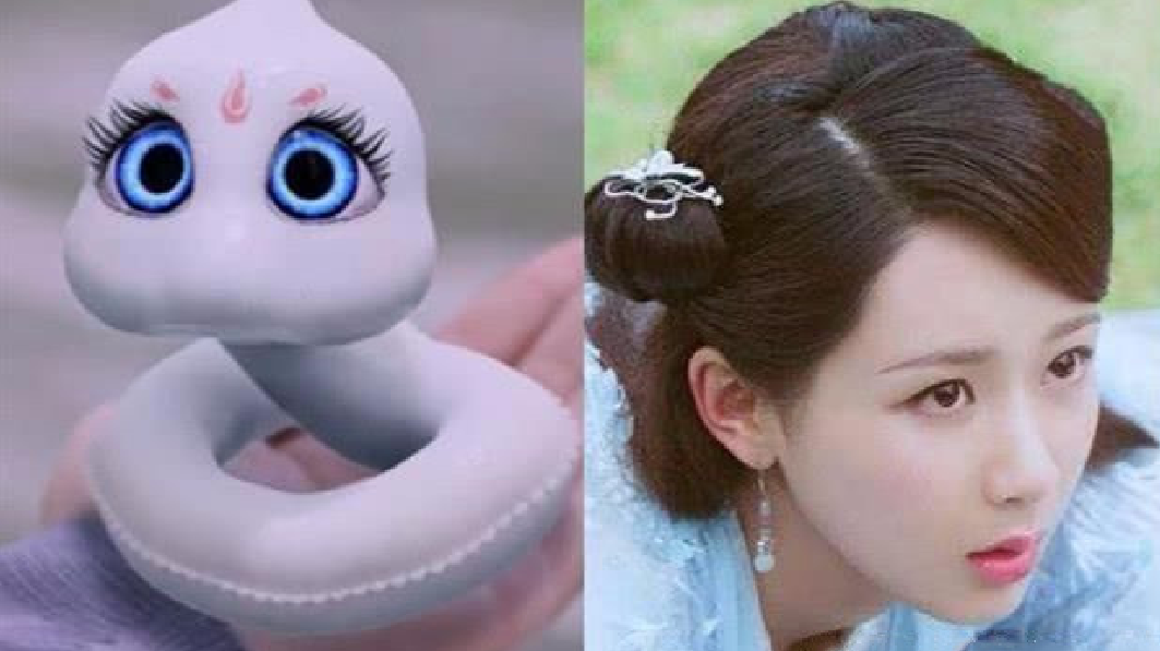 同是"白素贞"现出原形,差距真不是一般的大,谁最毁经典