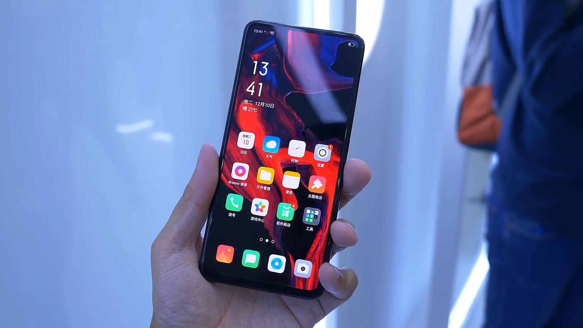 oppo展示屏下摄像头外媒交口称赞