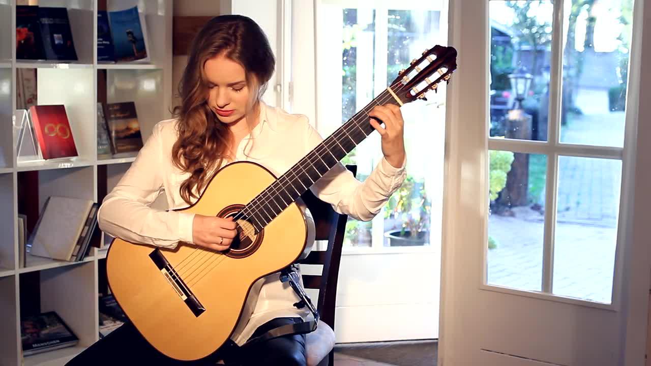 古典吉他女神tatyana ryzhkova唯美独奏 泰雷加名曲lagrima泪