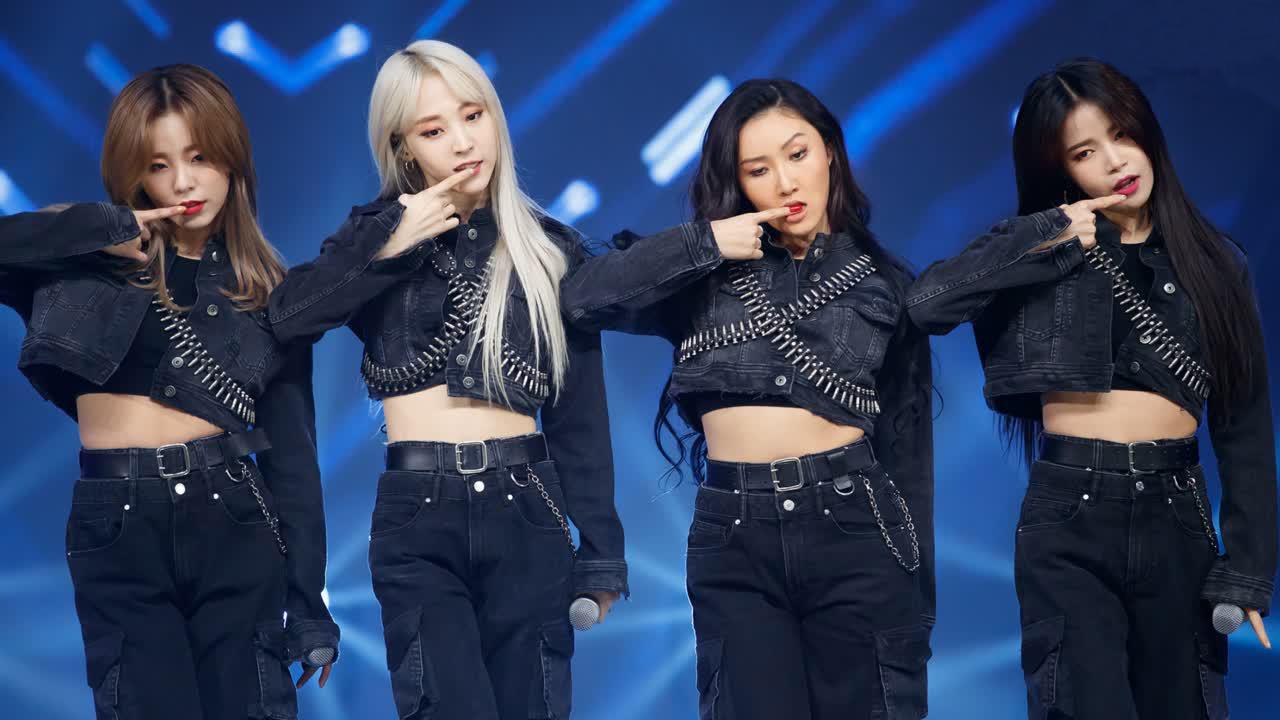 mamamoo回归新舞台,四位姐姐太帅了,王炸舞台谁与争锋