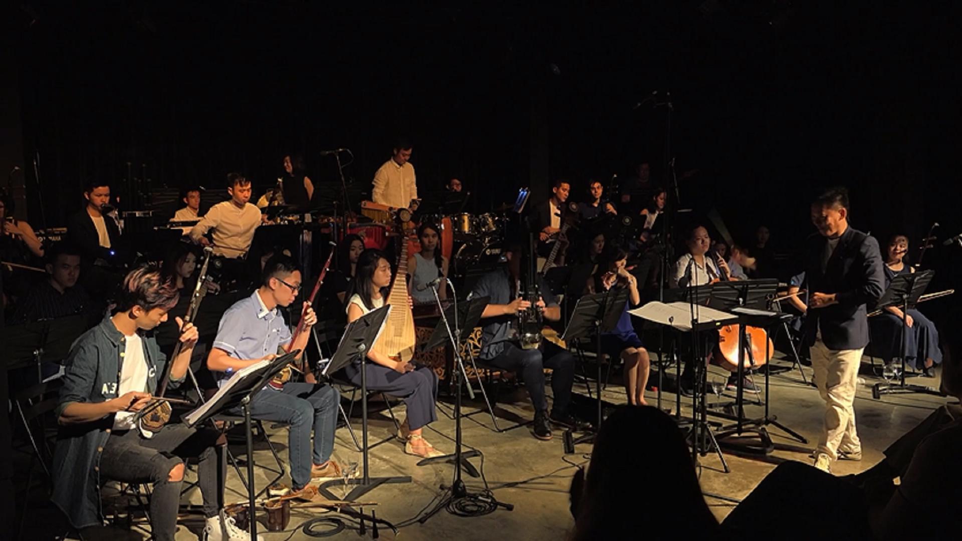 中国乐器传统乐团演绎《笑傲江湖》主题曲《沧海一声笑》太霸气了